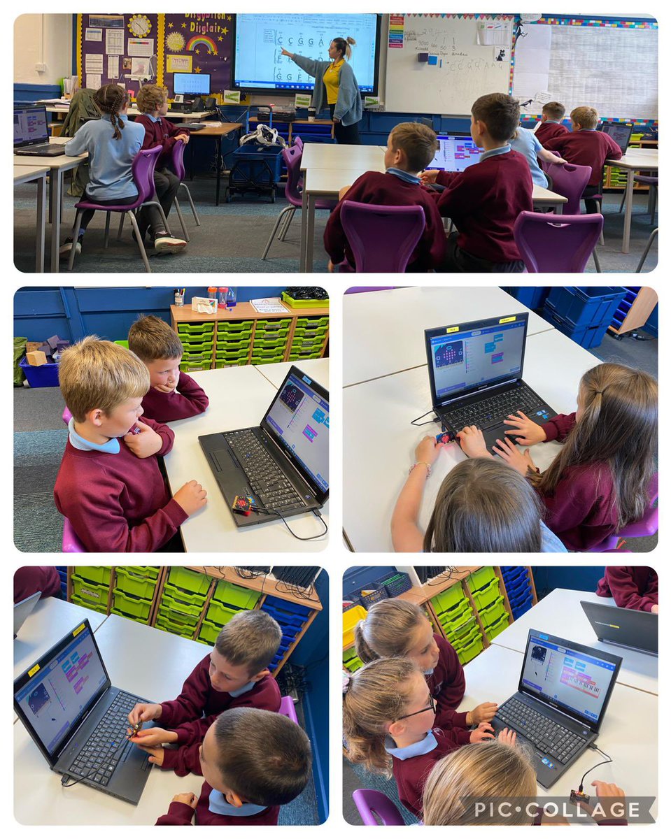 YsgolGynLlanrug's tweet image. Blwyddyn 3 a 4 wedi cael diwrnod creadigol yn codio. Diolch i Lois o TechnoCamps am y profiad gwych! @TechnoCamps_Bu #creadigol #codio