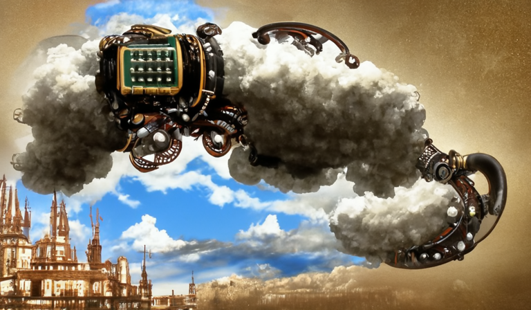 steampunk cloud computing create.starryai.com/user/petersgri… #aiart #digitalart #starryaifeatured via <a href="/get_starryai/">starryai</a>
