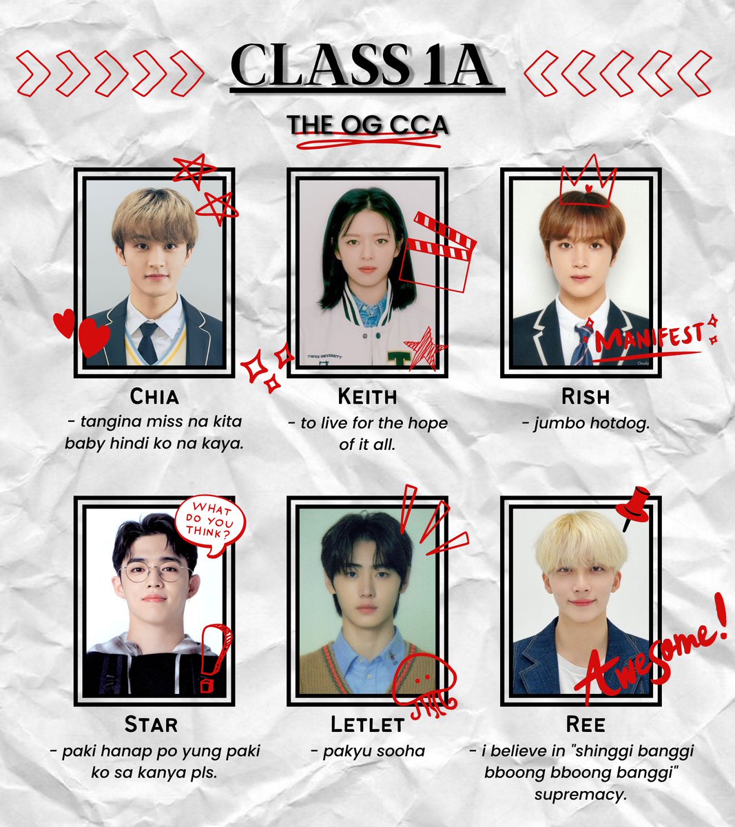 cca_twts's tweet photo. ⠀⠀     CLASS 1A — CCA
⠀ ⠀⠀      BATCH 2022 https://t.co/5REsKumy39