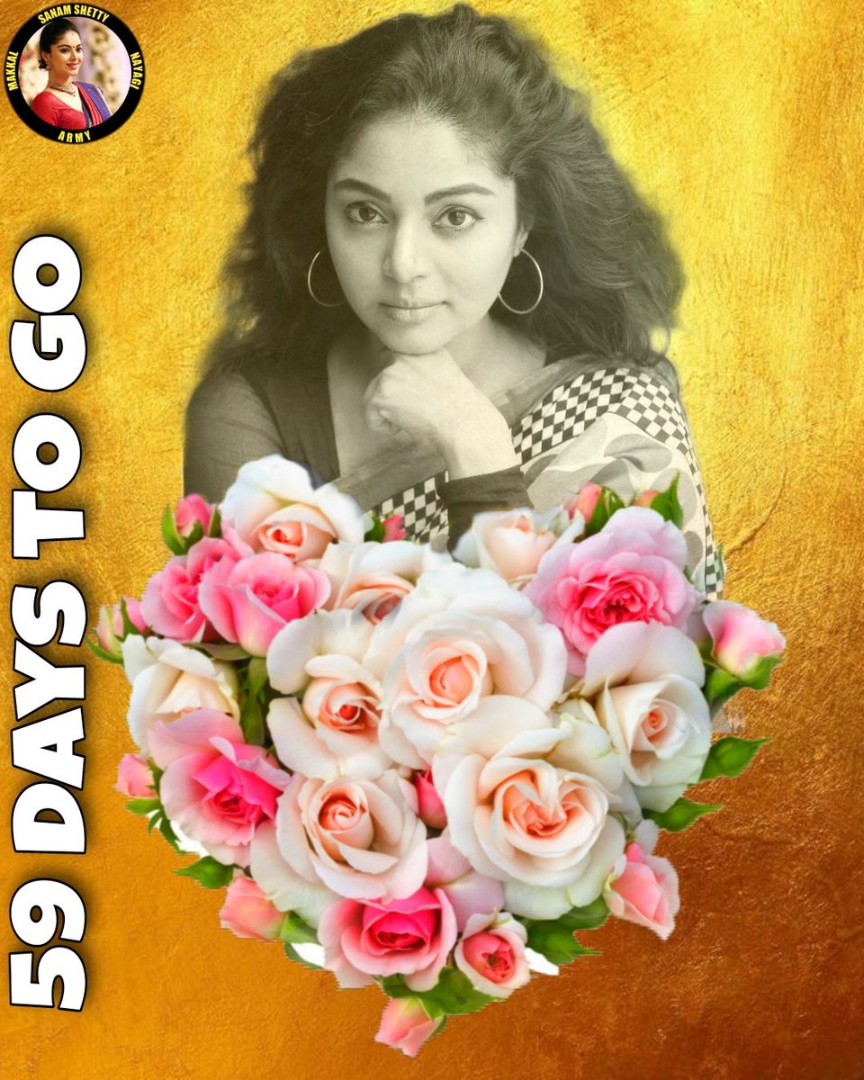 davidbalasanam's tweet photo. #59daystogo 😍

👸 @ungalsanam

#sanam #sanamshetty 
#MaheshBabu #ManiRatnam #SalmanKhan #UrvashiRautela #Ajith #NaaneVaruvean #AK62 #AK61 #AjithKumar https://t.co/ZPZV4lYA3i