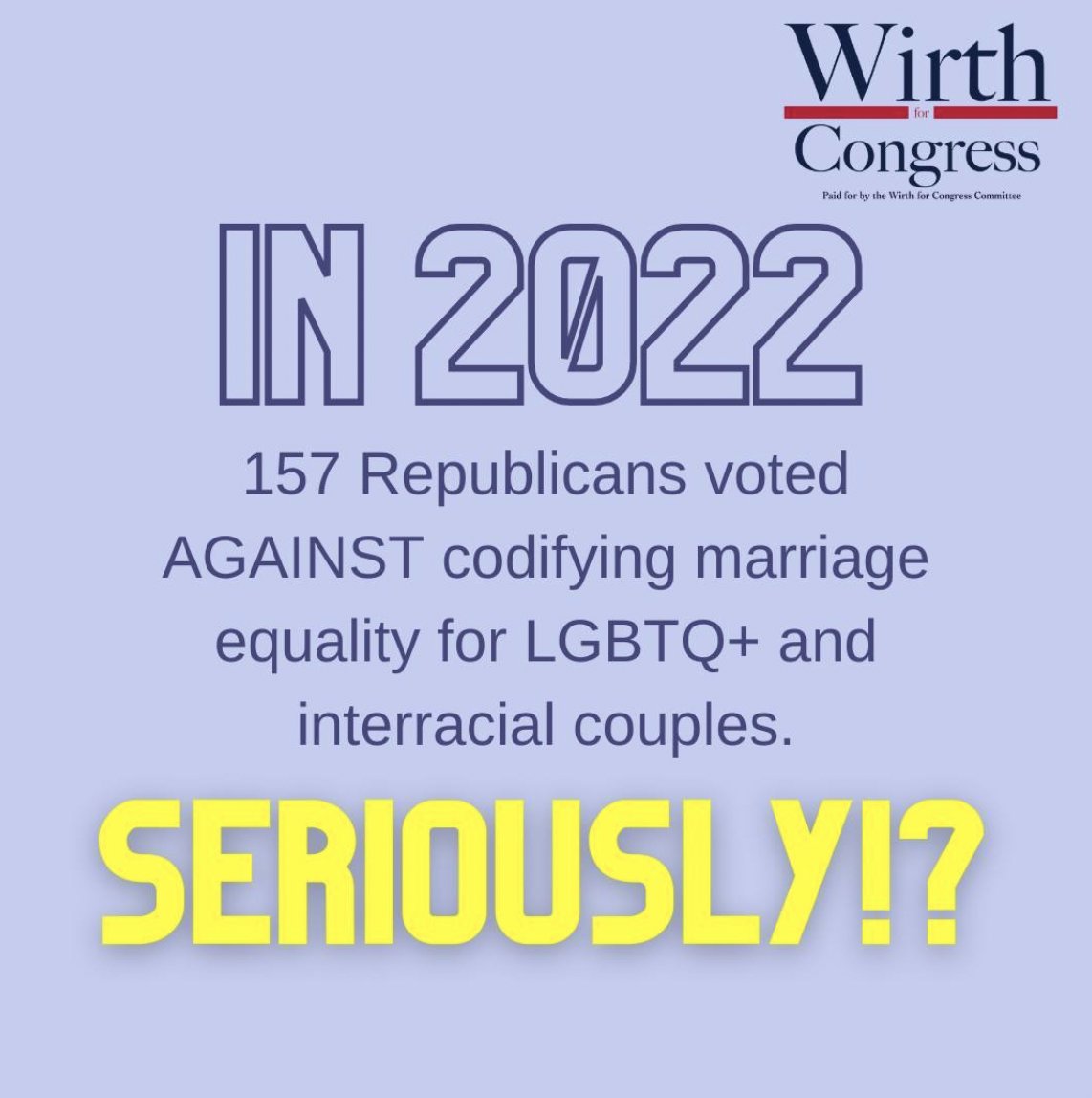 cwirth4congress's tweet photo. In 2022. 2022!!!!!! 

#VoteThemOut #CWirth4Congress #humanrights #rights #lgbtq #interracial #Indiana #IN06 #CindeWirth #Congress https://t.co/y1jraiO3MK