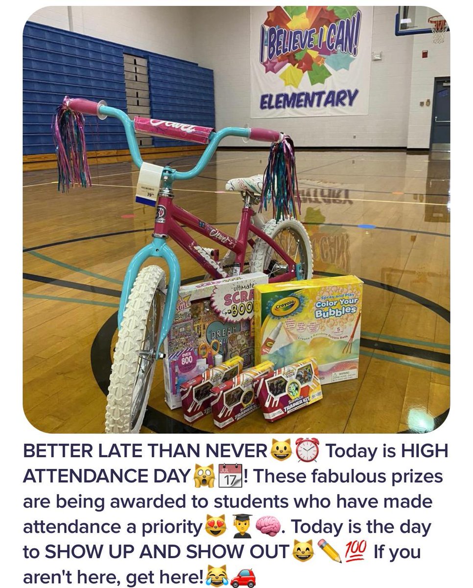 <a href="/CochranElem/">Cochran</a> is celebrating KY High Attendance Day today! Great Work! <a href="/JCPSKY/">JCPS</a>