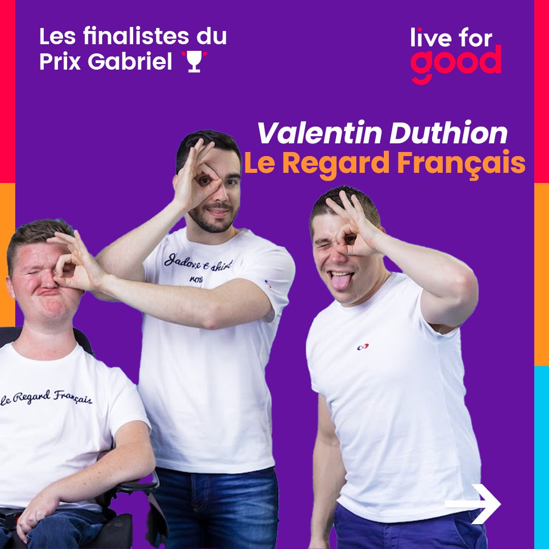 Live_for_Good's tweet photo. On continue la présentation des finalistes du #PrixGabriel2022 !
👉Gautier Burot de Carcouët, From Sand to Green
👉Anaïs Lacombe, PimpUp
👉Valentin Duthion, @LeRegardFR
👉Elodie Özen, Umains
🎟 Assistez à la Soirée et votez pour votre projet coup de ❤️ : https://t.co/NyVC3sXrT9 https://t.co/eNRBKmDabM