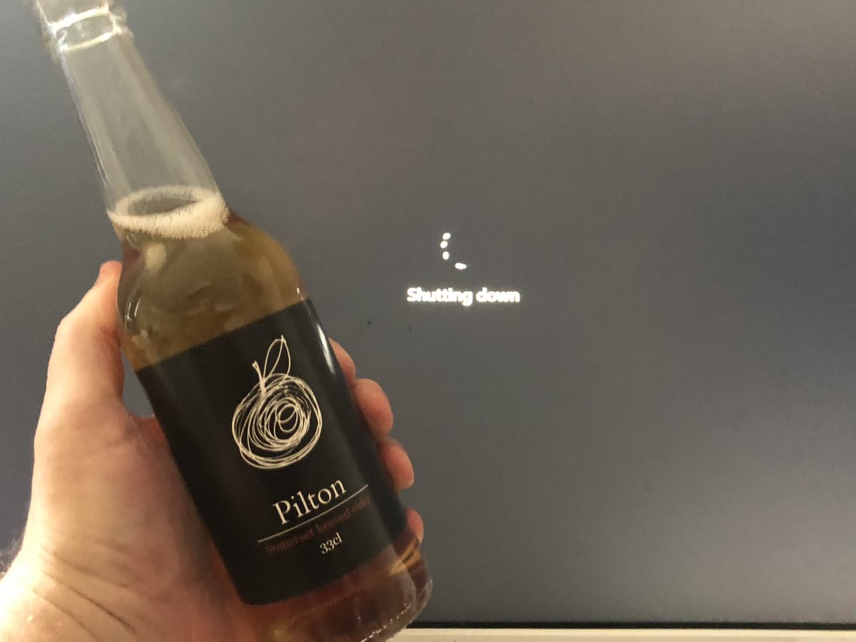 Cider_Mike's tweet image. Friday innit? Well it is now. Take the rest of the week off… #shuttingdown