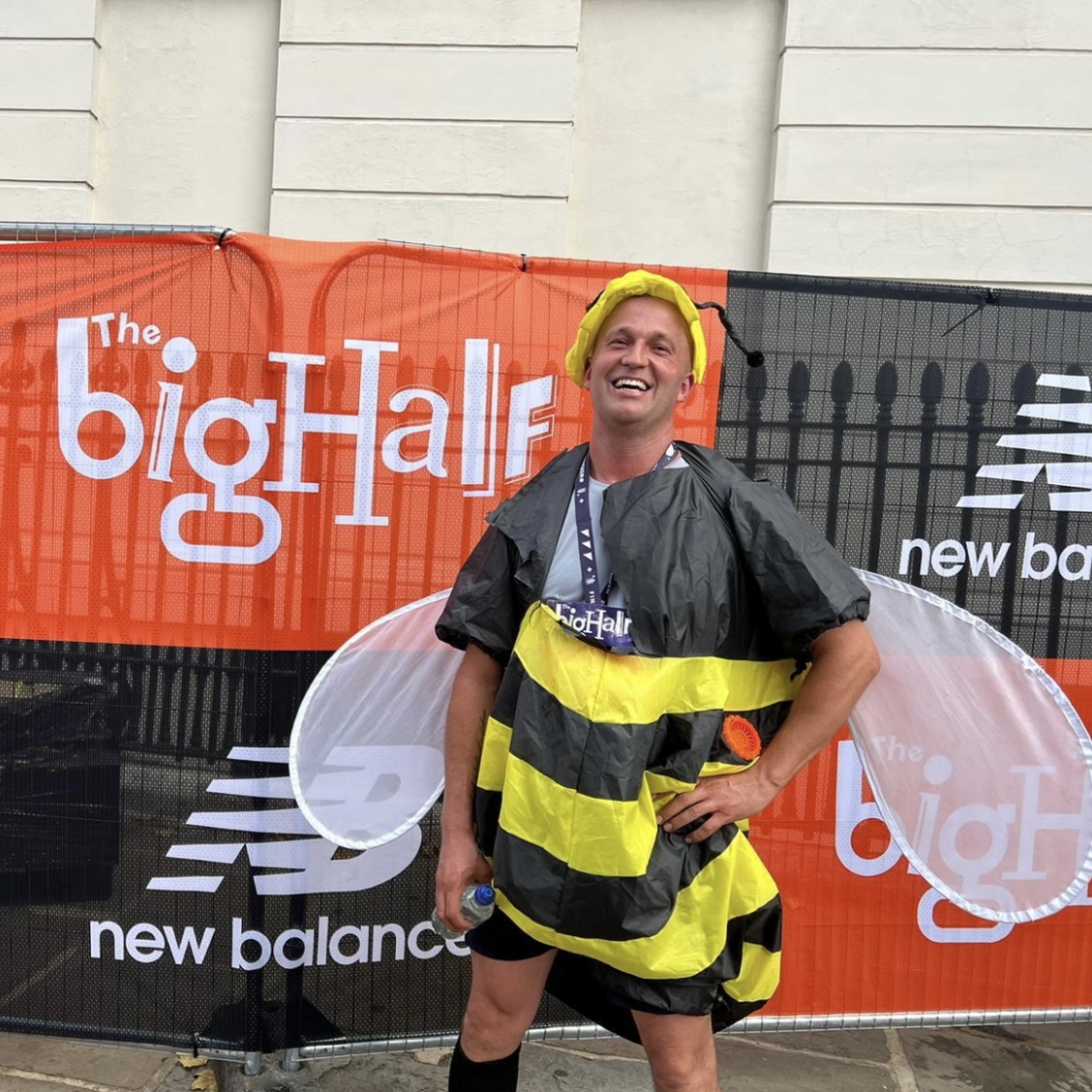 BeesAbroad's tweet photo. Congratulations James, Kay & Suzanne! Our 3 fabulous fundraisers ran @OfficialBigHalf on the 4th of September in support of @BeesAbroad. A huge thank you for taking on a challenge and helping to create beekeepers for life. #fundraising #bees #beekeepers #beekeepingprojects https://t.co/wGkTDH23k2
