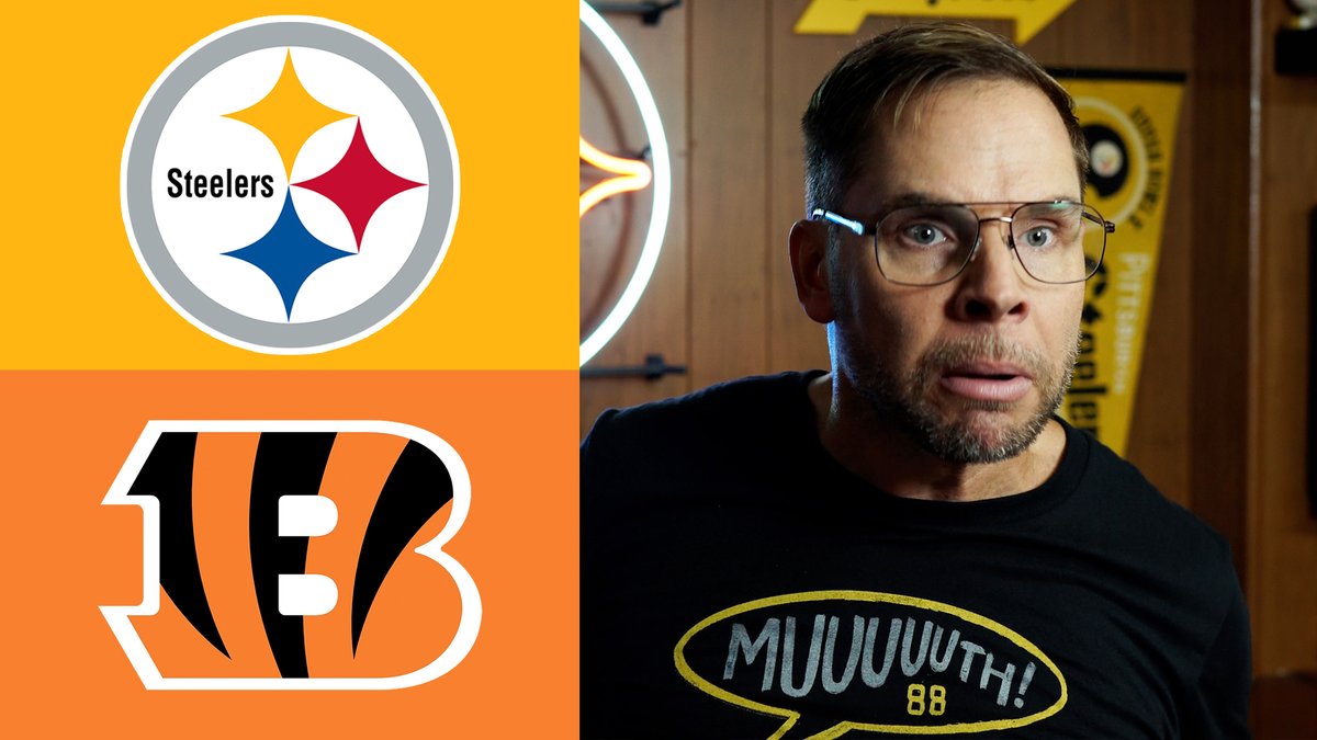 Pittsburgh_Dad's tweet photo. NEW episode! Pittsburgh Dad reacts to Steelers vs. Bengals. https://t.co/rfVTKVrBzS https://t.co/xuNH1RRD12
