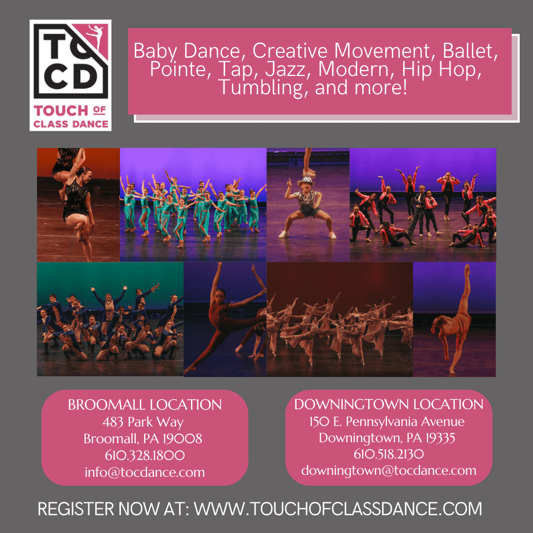 MacKidWChester's tweet photo. Dance Class at Touch of Class Dance include Baby Dance, Creative Movement, Ballet, Pointe, Tap Jazz and more! 

#sponsored 

Check out their Fall schedule and register at https://t.co/4DJkcXUkbh https://t.co/O9SkKyGmmB