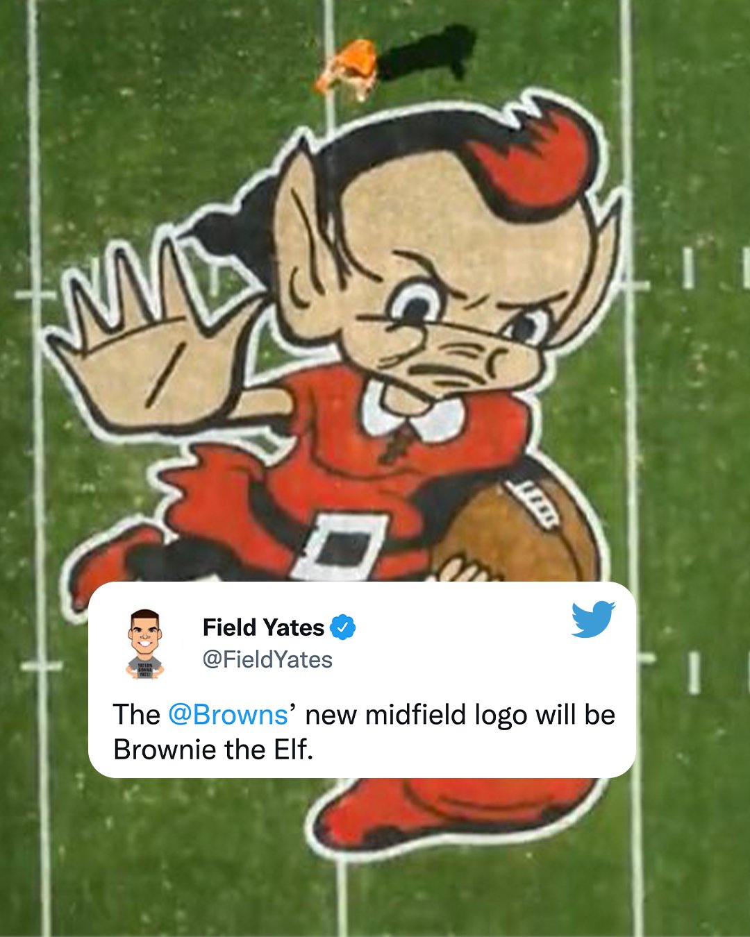 SportsCenter on Twitter "The Browns have a new midfield logo 👀 (via