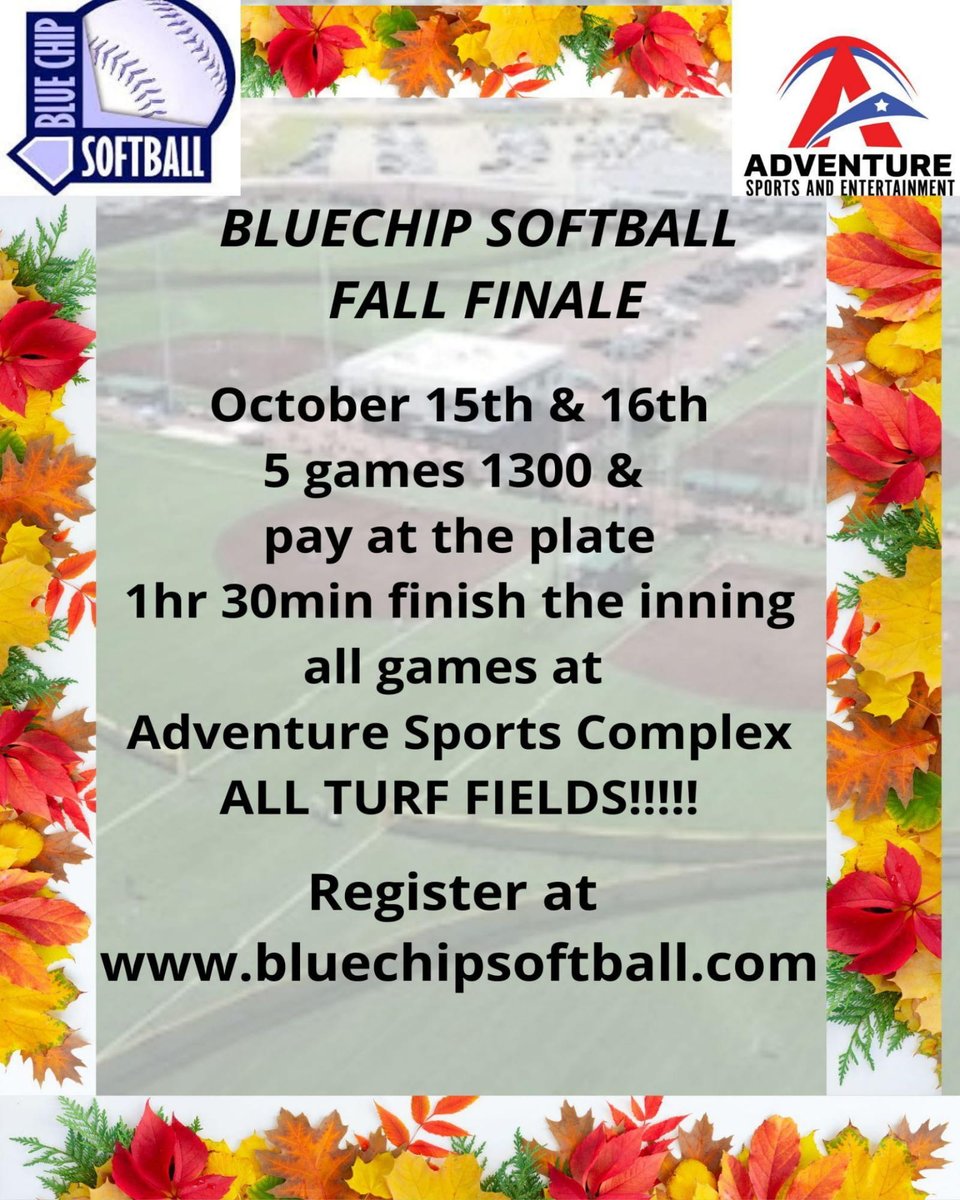 Adventure Sports & Entertainment (@jackson_ase) on Twitter photo Looking to fill some weekends for your team? Our high-level competitive events and our brand new complex affords teams: new fully-lighted turf fields, full bathrooms, an extensive kitchen, and an observation deck...what else could you ask for? Looking to fill some weekends for your team? Our high-level competitive events and our brand new complex affords teams: new fully-lighted turf fields, full bathrooms, an extensive kitchen, and an observation deck...what else could you ask for?
