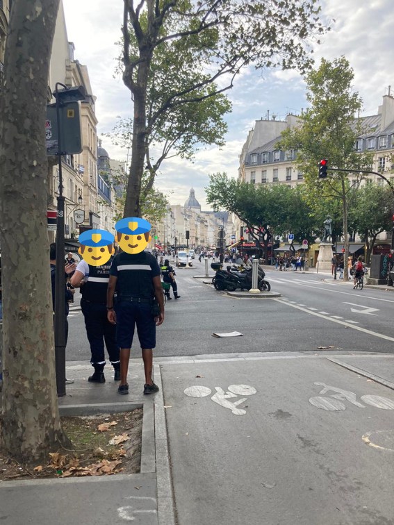 Plutôt que de s'attaquer à la vraie source des accidents mortels, la police municipale de @nicolas_nordman continue à cibler les cyclistes avec des écouteurs. C'est sûrement efficace en termes de com', mais pour ce qui est de la sécurité des parisiens, c'est zéro pointé. [1/4]