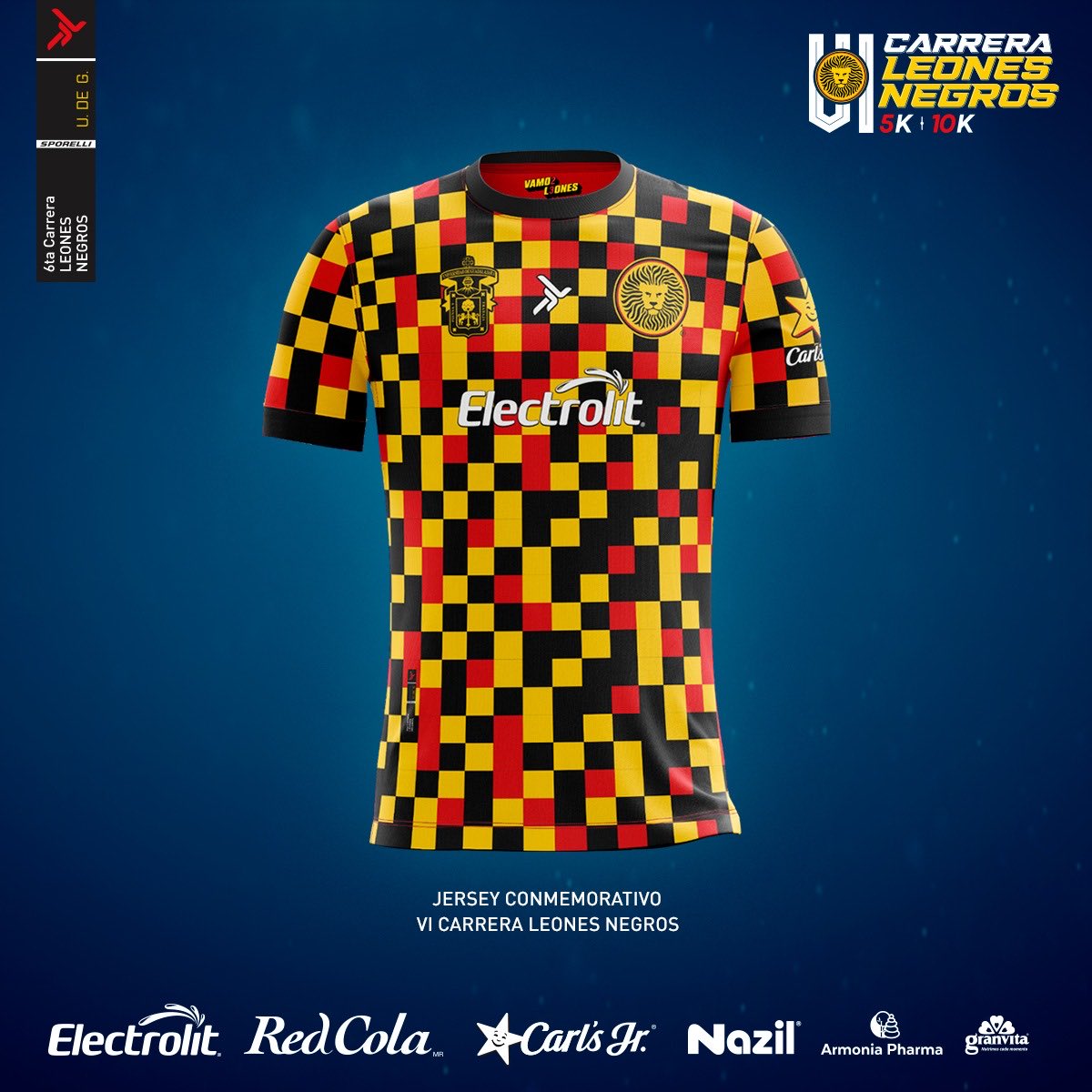 AlbCastellanos's tweet photo. Hoy presentamos la VI carrera Leones Negros, muy agradecidos con nuestro Rector General ⁦⁦@rvillanueval⁩, de la ⁦@udg_oficial⁩, por todo su apoyo, van más de 4 mil registros de 10 mil que esperamos, será una gran fiesta, los esperamos! Vamos ⁦@LeonesNegrosCF⁩ https://t.co/rYhsHXS1CM