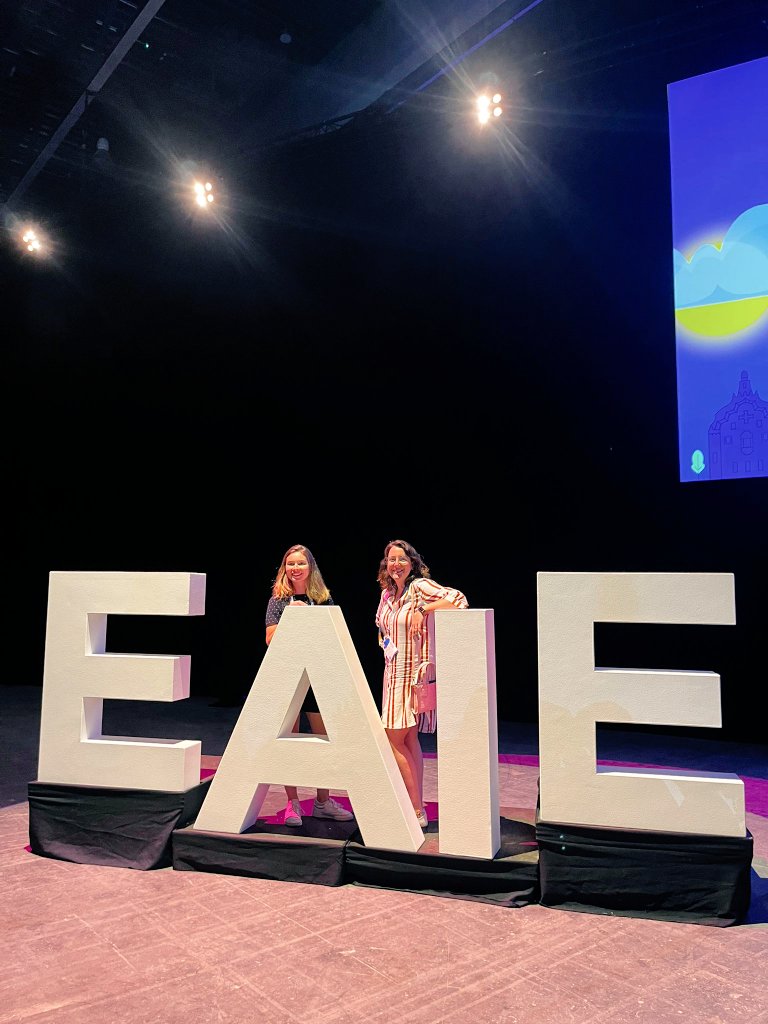 It's been a while since I've been to such a large &amp; exciting #conference, but think as the <a href="/newtonunicz/">NEWTON University</a> International Team we're getting the hang of it 🤓💪 #EIAE #highereducation