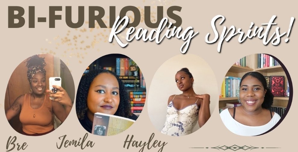 The first round of BI-FURIOUS sprints will be taking place this Saturday!! at 8pm BST/3pm EST/ 12pm PST✨️Join me and my guests <a href="/pagesofhayley/">hayley ⚢</a> <a href="/Jemilando/">JemilaBeReadin</a> @dbooktician for a cosy afternoon of reading, books and life chats! 💙💜 youtu.be/2TH43xbnKG4