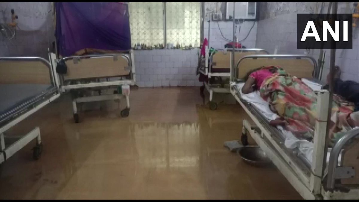 ANI on Twitter "Jharkhand Heavy rains that lashed the city, led to