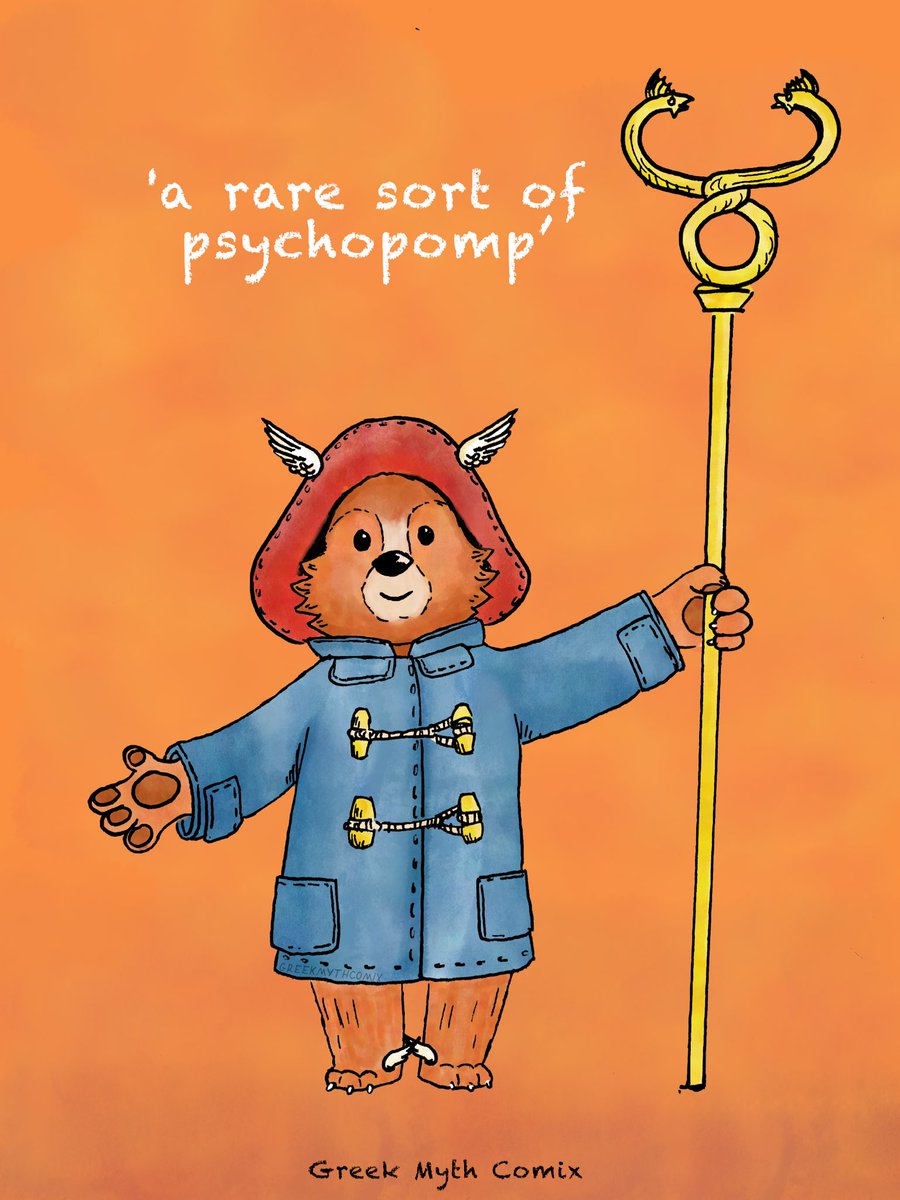 I’m very happy with the nation’s newly-chosen psychopomp. Like all mortals, I fear death, but, if, when I go, a friendly little bear is going to greet me, patting me on the shoulder and handing me a marmalade sandwich for the journey, it won’t be so bad.