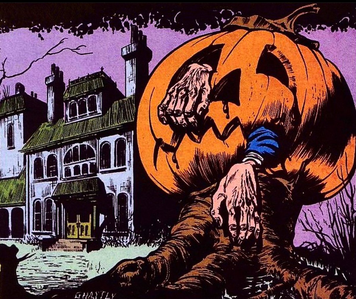 eccomics's tweet photo. ‘Tis the season 🎃

Art by GHASTLY Graham Ingels https://t.co/4i2vQCL4V9