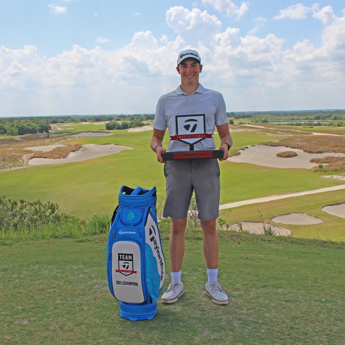 Ben James just went bogey-free (-20) to win his first collegiate event at Streamsong, the same place he won his first AJGA Invitational in 2021.

#TeamTaylorMadeInv