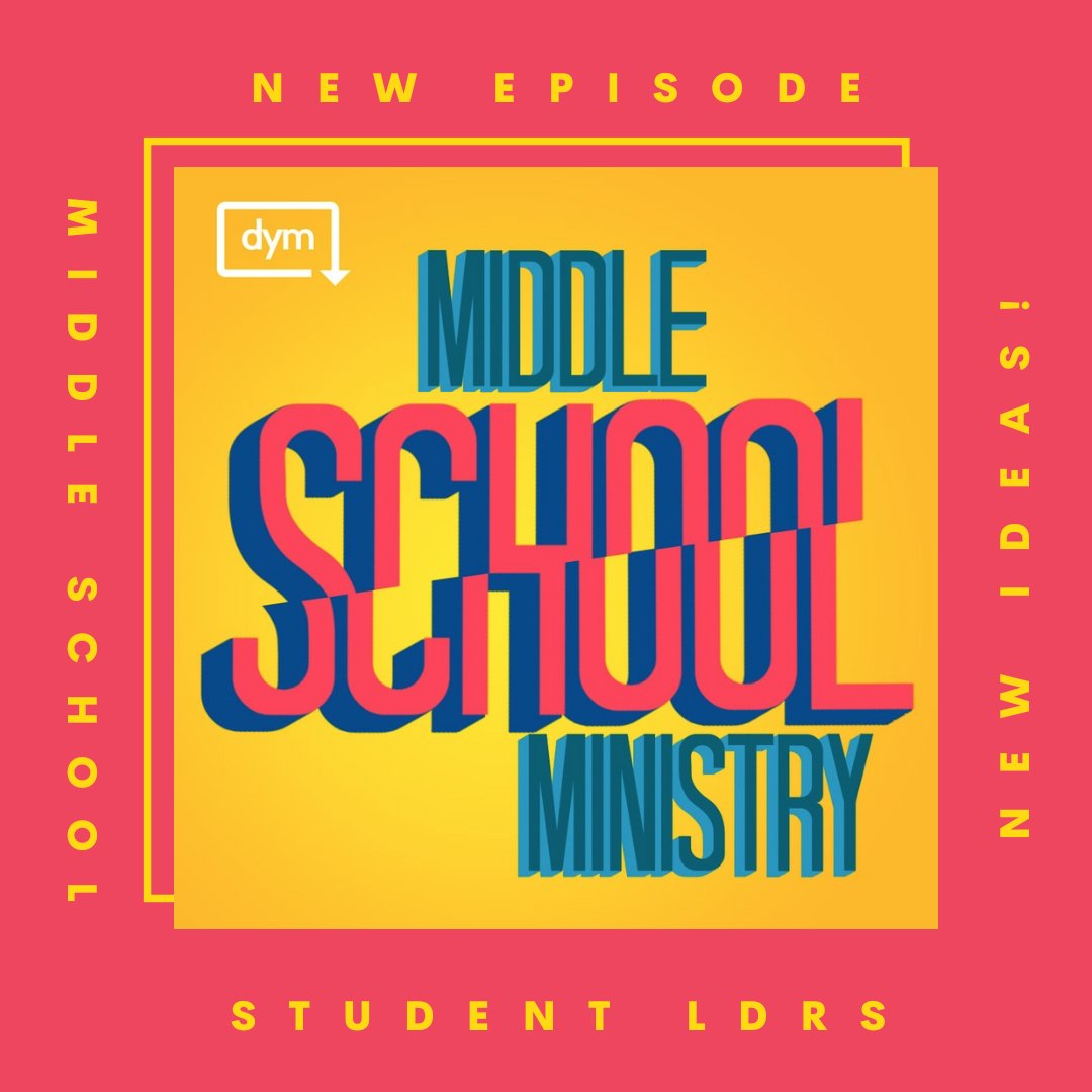 middleschoolmi3's tweet photo. New podcast! Ronald and Andrea Miller talk Middle School Leadership Teams! Check it out!

#podcasts #studentministry #MSministry https://t.co/BvFH08Ve29