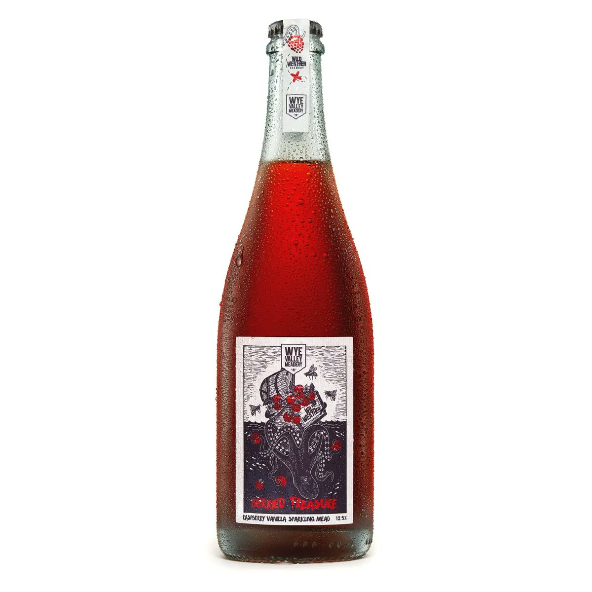 🐙 New Mead alert 🐙 Our collaborative brew with <a href="/WildWeatherAles/">WildWeather</a> is finally here! It is a Sparkling 12.5% Raspberry Vanilla Melomel. Brewed on 20% raspberry juice + 80% honey. Our longest project is to date, this has been brewing since Feb.
Available now: bit.ly/3xkm27b