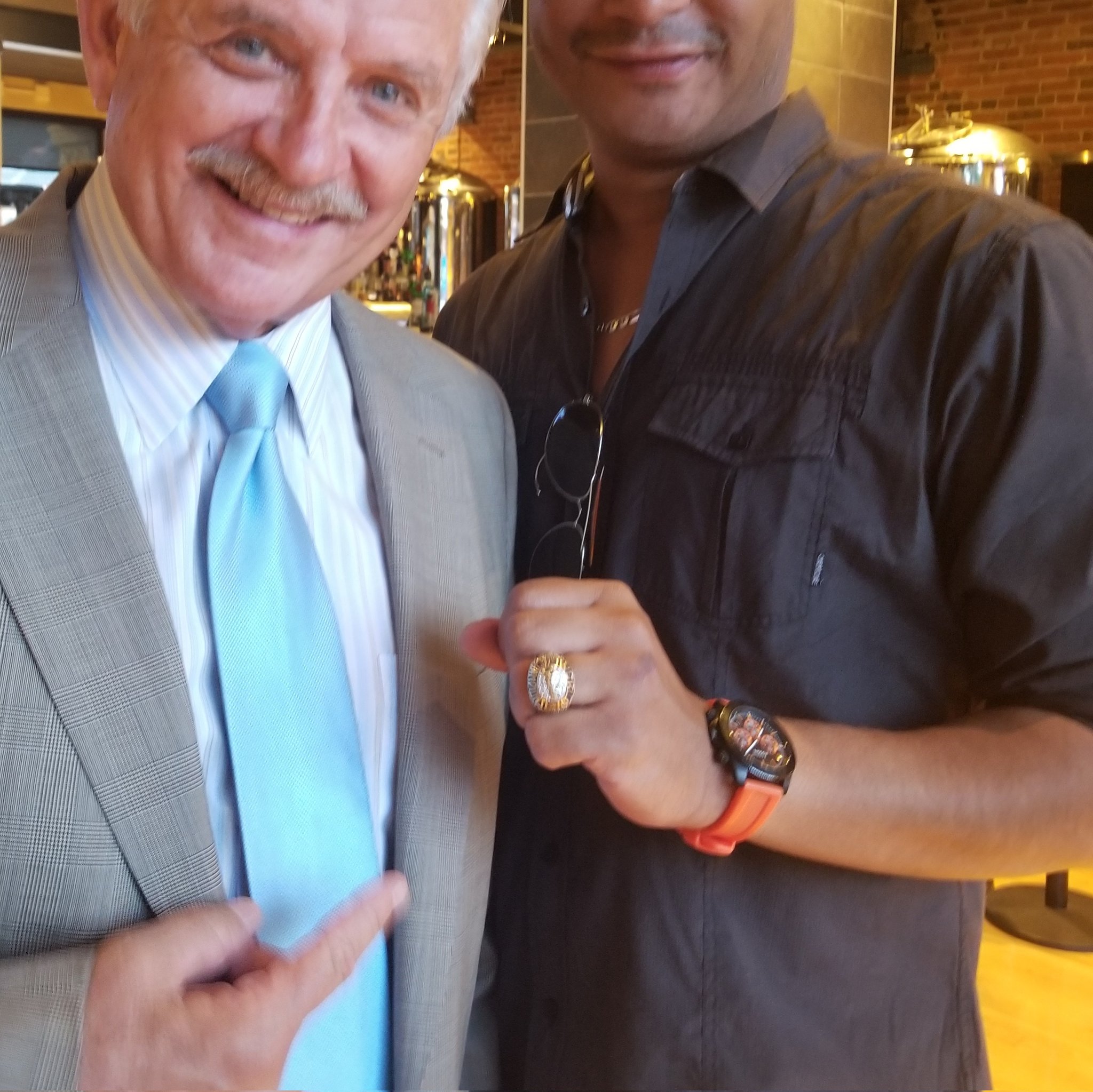 Happy Birthday Rick Dempsey thank for sharing your ring with me 