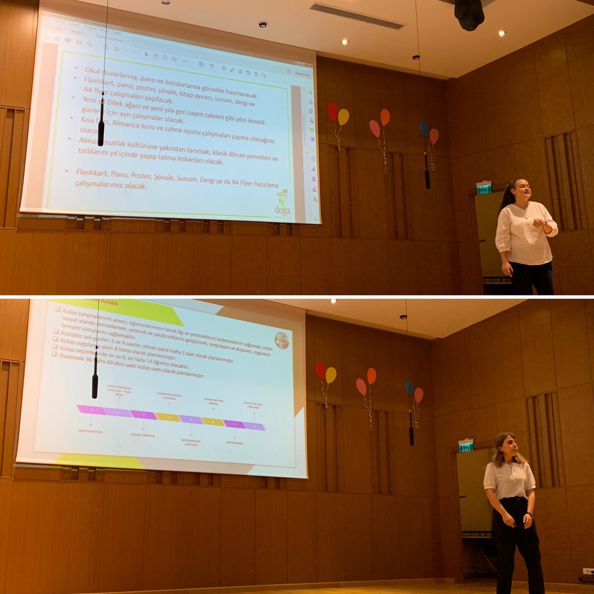 Tuzla Doğa Lise birimi olarak branş öğretmenlerimizle birlikte 9. ve 10. Sınıf öğrencilerimize lise öğrenci kulüplerimizi tanıttık. Öğrencilerimiz ilgi ve becerileri doğrultusunda tercihlerini yaptılar ve yeni döneme hazırlar.<a href="/Azrafraarzu1/">Arzu Uz</a> <a href="/isilyaylacan/">Işıl YAYLA CAN</a> <a href="/ali_aslisen/">Özgür Ali Aslışen</a> <a href="/DogaOkullari/">Doğa Koleji</a>