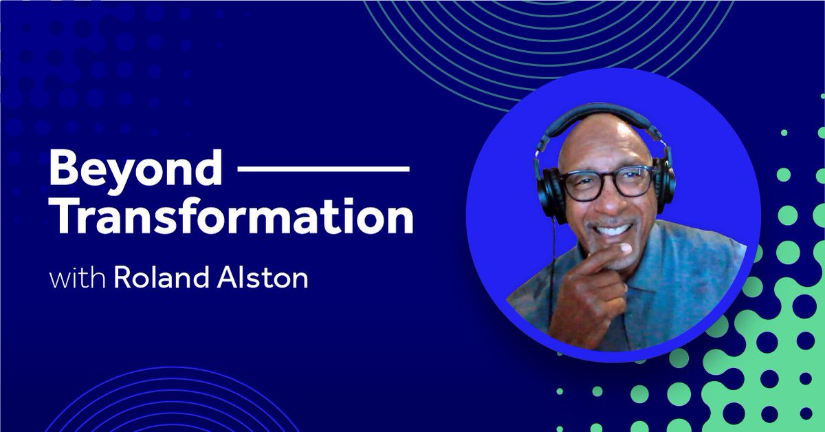 Appian's tweet photo. 🎙️Big thinkers, provocative ideas, Beyond Transformation.
COMING 9/15: Join our latest podcast series, #BeyondTransformation, hosted by Appian’s Roland Alston for the hottest topics in business and tech, from some of the best minds in the game. Details: https://t.co/zVKqI7dgf5 https://t.co/RHO0YG7R3n