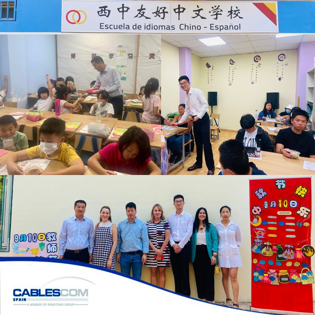 Cablescom's tweet photo. Como ya es tradición en #Cablescom, hemos celebramos el Mid Autumn Festival con todos los compañeros porque creemos en la importancia de difundir la cultura #china parar crear lazos entre las comunidades😃.
👇 https://t.co/JRYxOqNURh