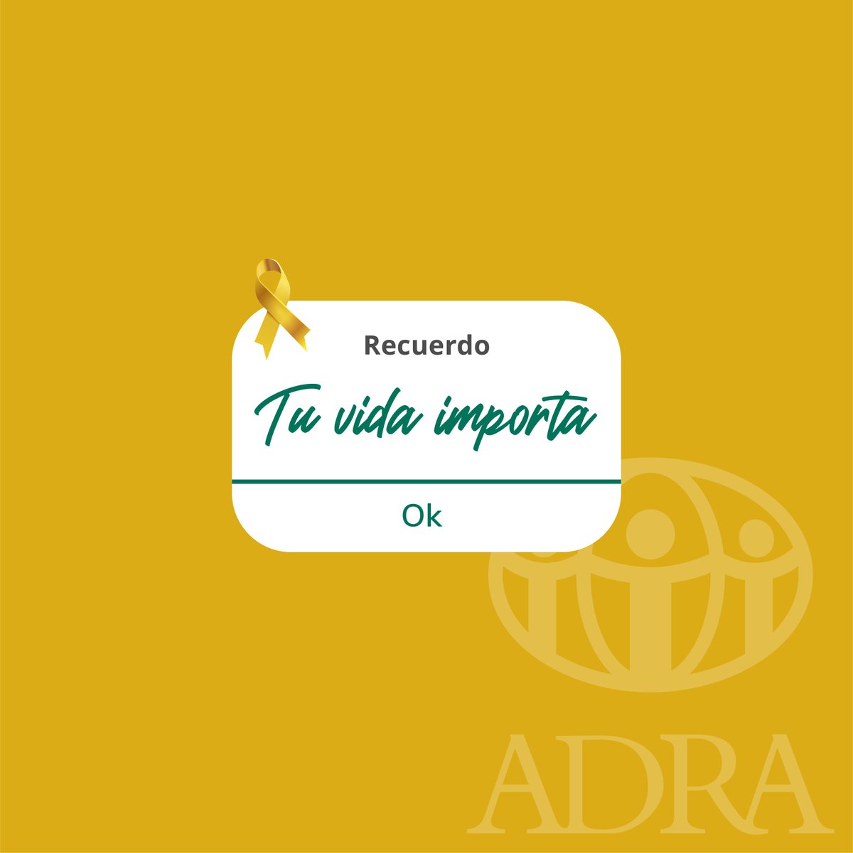 Este #SeptiembreAmarillo 🎗 recordá que todas las personas tenemos batallas interiores, y es importante saber:
✨ No estamos solos
🗣 Hablar salva vidas
💛 Siempre hay posibilidad de buscar ayuda
😍 Rodeate de quienes te aman y amas
🧠 No tengas miedo de pedir ayuda