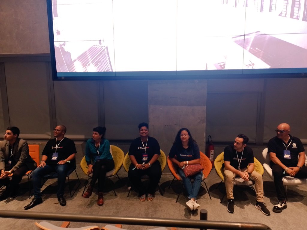 SilvanaGalvo12's tweet image. Foi incrível esse Launchpad, com projetos tops apresentados no #EthereumSP 👏🏽👏🏽👏🏽🔥🔥💥💥