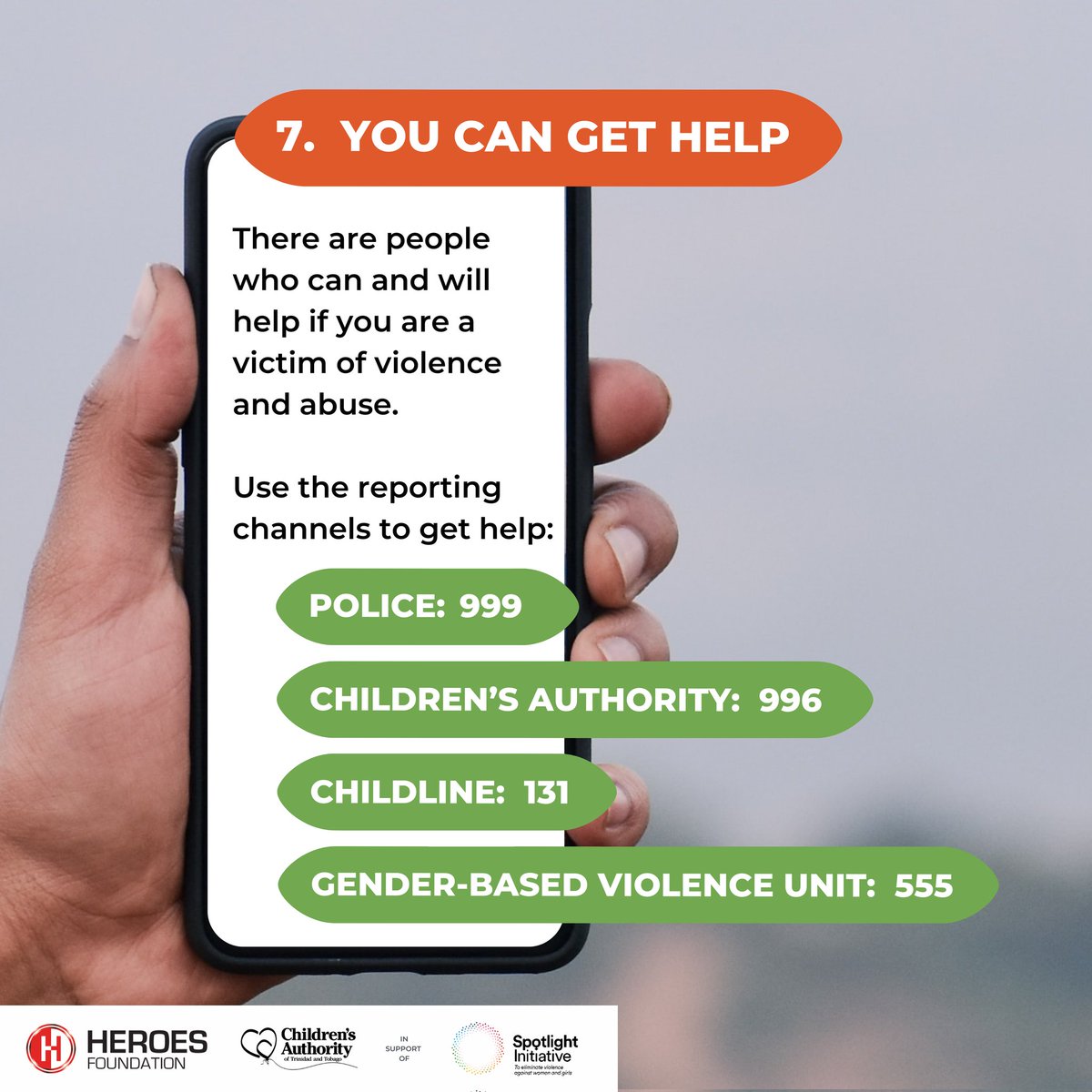 TheHeroesHQ's tweet photo. We can end violence and abuse. The power is in our hands.
#SpotlightEndViolence #WithHer #Heroes #ViolenceIsNotNormal #AbuseIsNotNormal #EndViolence #ChildrenVoices #YouthVoice https://t.co/EZpM1XcEON
