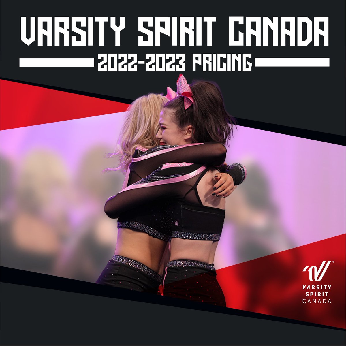 That's right 𝑪𝒂𝒏𝒂𝒅𝒂! 🇨🇦 Pricing for the 2022-2023 #VarsityAllStar event season is now 𝗟𝗜𝗩𝗘! 🤩 Check out the link for more info! 🍁

bit.ly/VAS_CanadaPric…