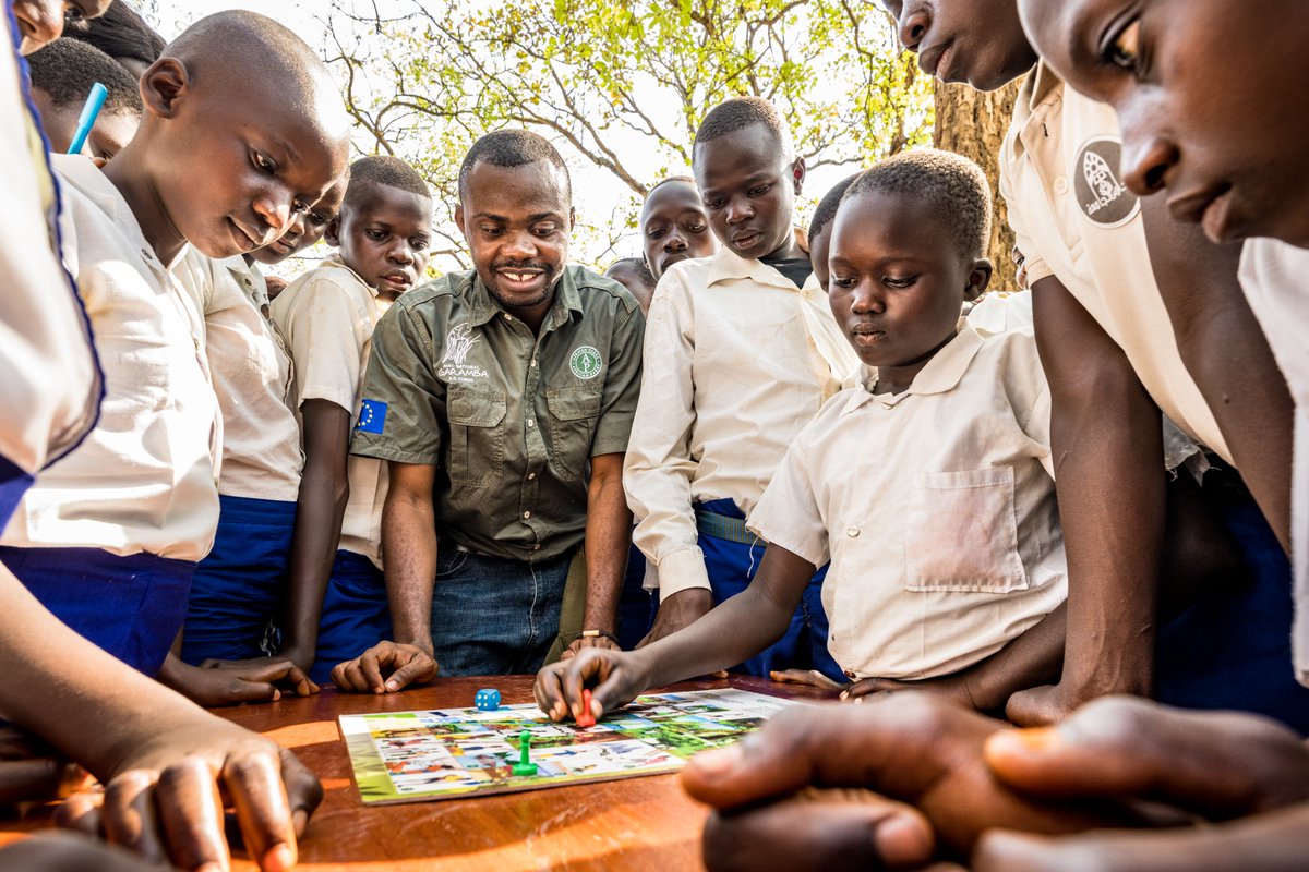 In 2021 we built &amp; supported 187 schools, providing 958 scholarships to school and university students. If you want to join us &amp; help cultivate the next generation of environmental custodians, consider purchasing a print from Prints for Wildlife: bit.ly/3ASfBJk