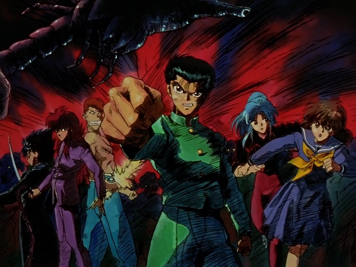 YYHnocontext's tweet image. #YuYuHakusho #EndFrame