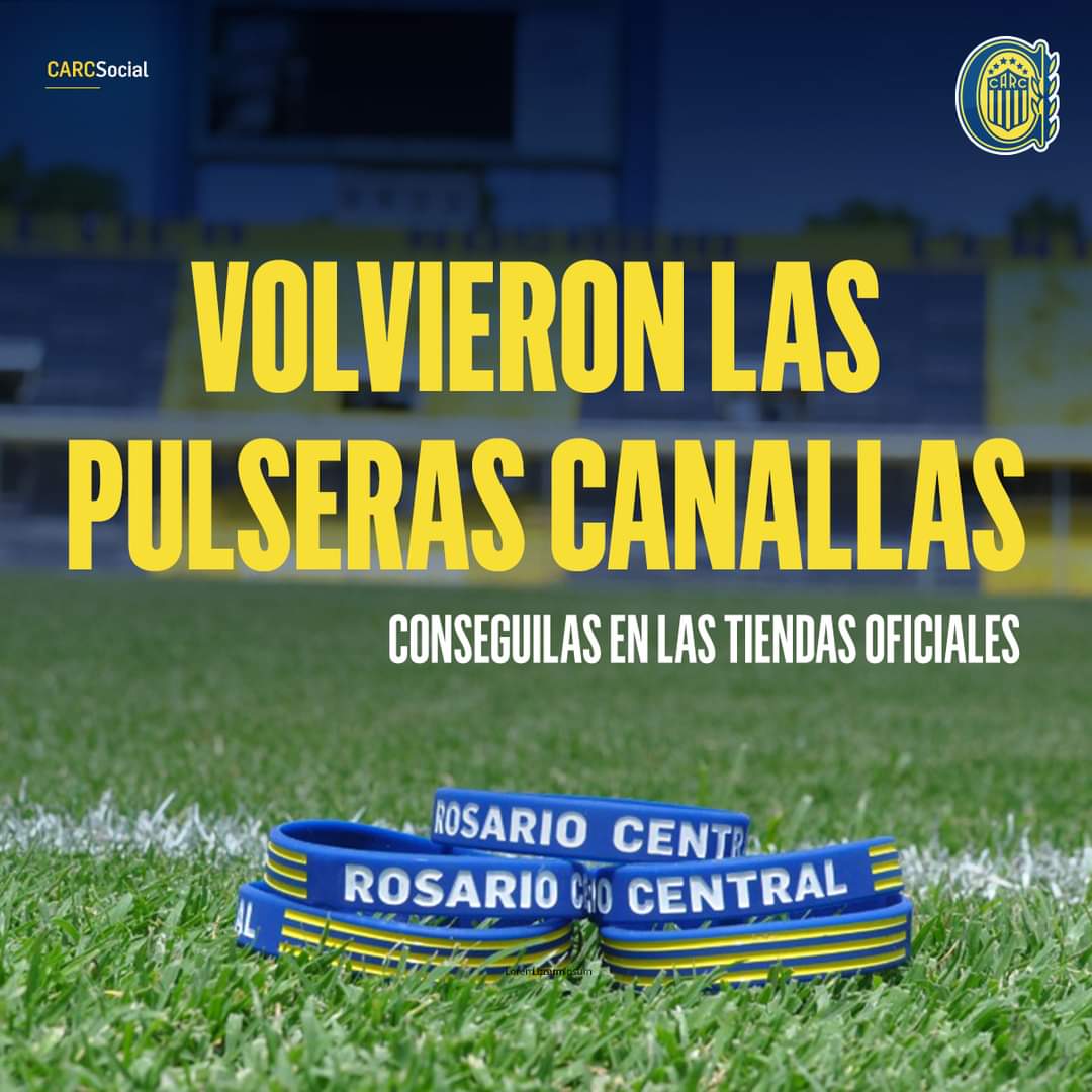CARCSocial's tweet photo. 🇺🇦 ¡Volvieron las pulseras canallas! 

👉🏻 Se venden en las tiendas del centro, sur y Estadio. 
👉🏻 Talle pequeño, mediano y grande

🔵 1x $500
🟡 2x $800

#CARCSocial https://t.co/FUchy55nnm