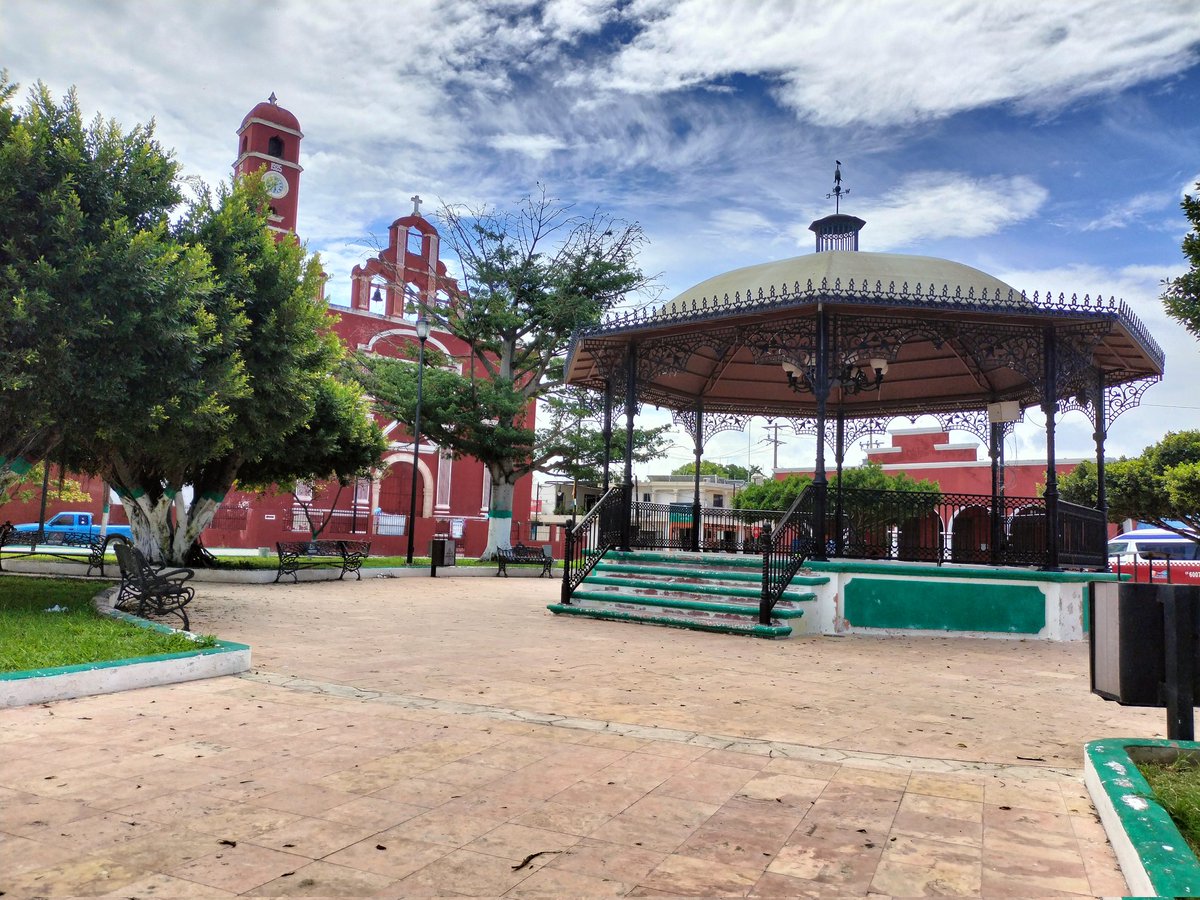 Parque central de #seybaplaya