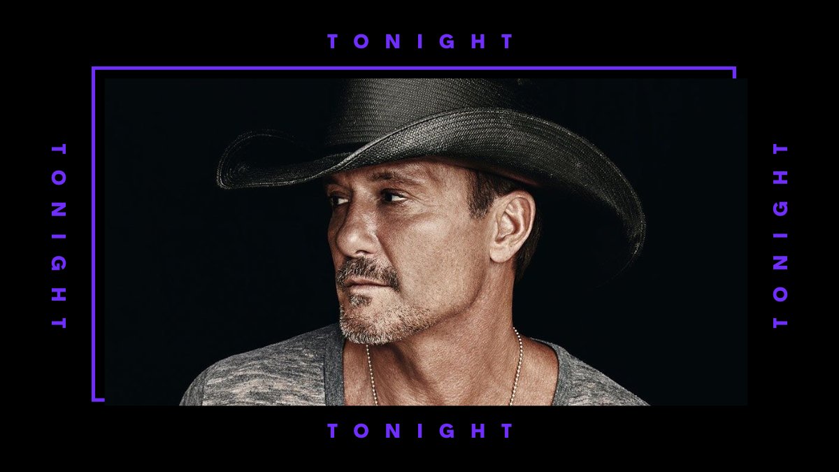 .<a href="/TheTimMcGraw/">Tim McGraw</a> is one of the proudest dads in country music - we just love seeing that side of him! We'll talk all things family with Tim tonight just after 8:00🌛