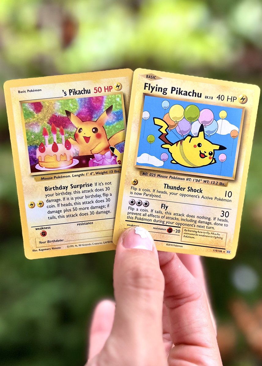 TokyoPitBuLL's tweet photo. Giving away a Birthday Pikachu and Flying Pikachu. 

Just retweet this tweet 

Winner picked Tuesday 9/20 🖤 https://t.co/4yDu7CR530