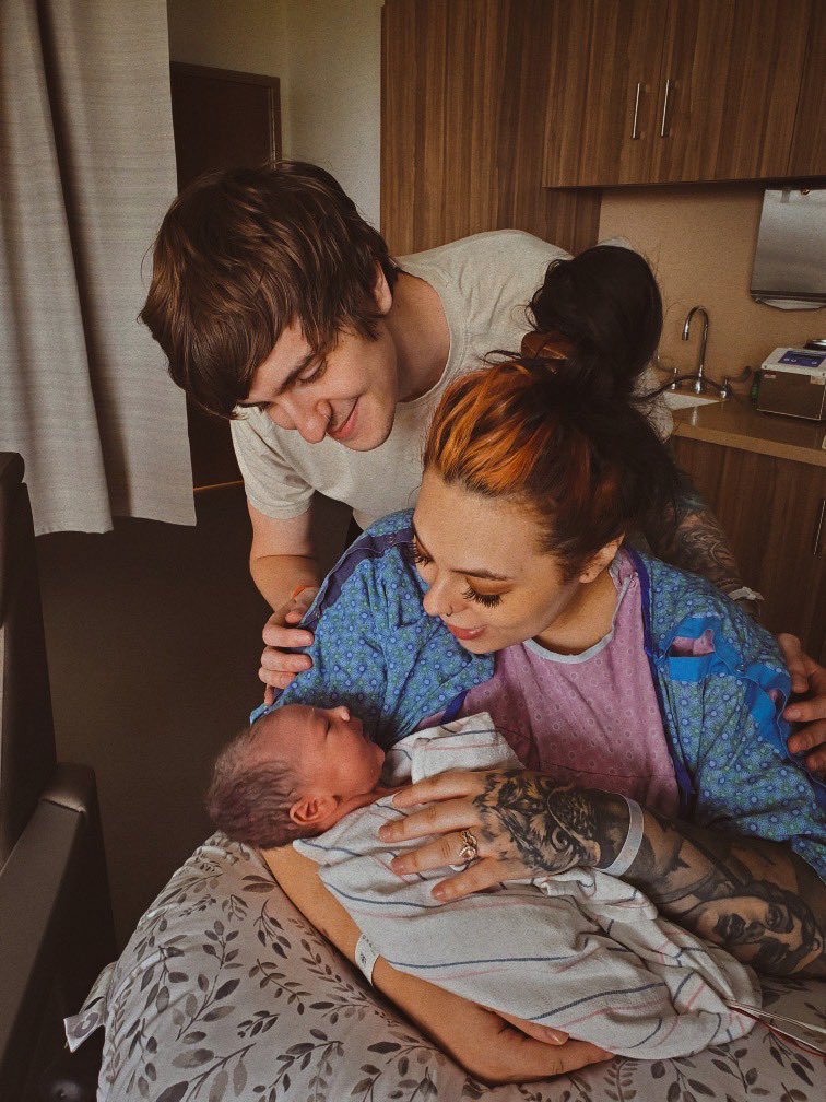 christianlgrey_'s tweet photo. Our baby girl is finally here 😭💖 I am at an absolute loss for words. What the heck is life. You are forever loved, my dearest Lydia. https://t.co/E81fp7gjSO