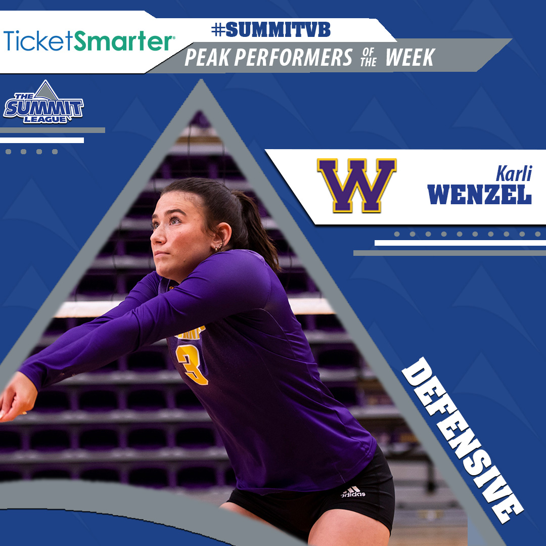 The Summit League (@thesummitleague) on Twitter photo ๐ป๐ด๐ฐ๐๐ท๐ด๐๐ฝ๐ด๐ฒ๐บ ๐ป๐พ๐
๐ด ๐
Big-time congrats to the <a href="/TicketSmarter/">TicketSmarter</a> #SummitVB Defensive Peak Performer of the Weekโผ๏ธ
๐ Karli Wenzel, Western Illinois๐
๐ฐ bit.ly/3RIdb7g
#ReachTheSummit ๐ป๐ด๐ฐ๐๐ท๐ด๐๐ฝ๐ด๐ฒ๐บ ๐ป๐พ๐
๐ด ๐
Big-time congrats to the <a href="/TicketSmarter/">TicketSmarter</a> #SummitVB Defensive Peak Performer of the Weekโผ๏ธ
๐ Karli Wenzel, Western Illinois๐
๐ฐ bit.ly/3RIdb7g
#ReachTheSummit