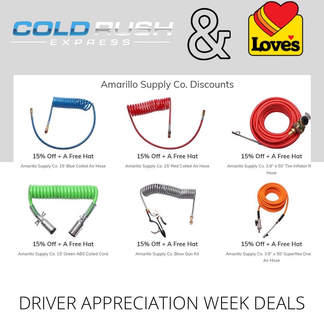 coldrushexpress's tweet photo. Go treat yourself this week! Purple mattress and Love’s have you covered! https://t.co/mBPHqzv9gx