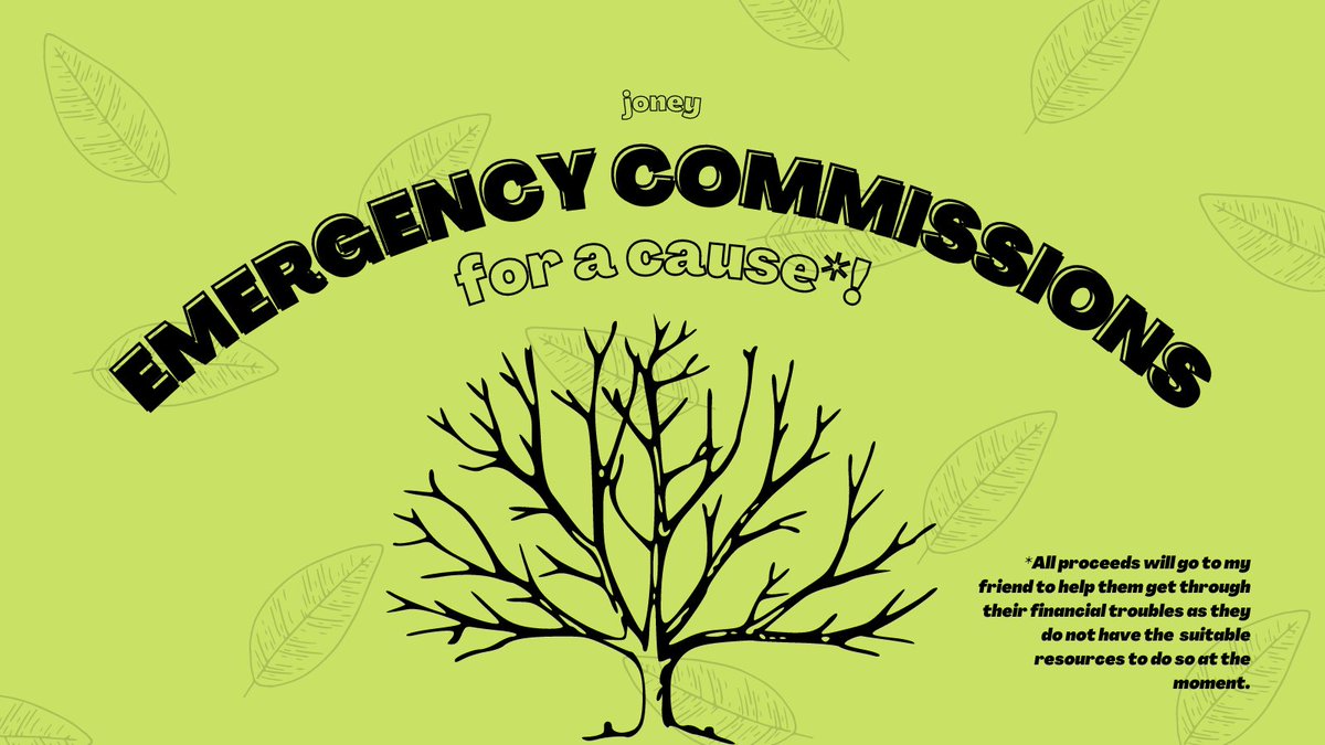 joney_joan's tweet photo. Need a bday card? Starting up a business? Student in need? Here is my EMERGENCY COMMS SHEET! This is for my friend, whom I'll be working with, who is currently a student and homeless, and in great need of income to get by day by day. 

Can take 6 for now. DM me for the form! https://t.co/j5tiHXosB0