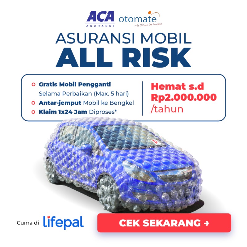 lifepal's tweet photo. Asuransi All Risk Terbaik - ACA Otomate
Diskon s.d Rp2.000.000
KODE : ACA2JT

🚙 Gratis Mobil Pengganti Selama Perbaikan
🚚 Fasilitas Antar-Jemput ke Bengkel
🛠️ Bengkel di Seluruh Indonesia
⚡ Garansi Klaim 1x24 Jam Diproses (Hari Kerja)

Cek Premi Anda &amp; Dapatkan Promo