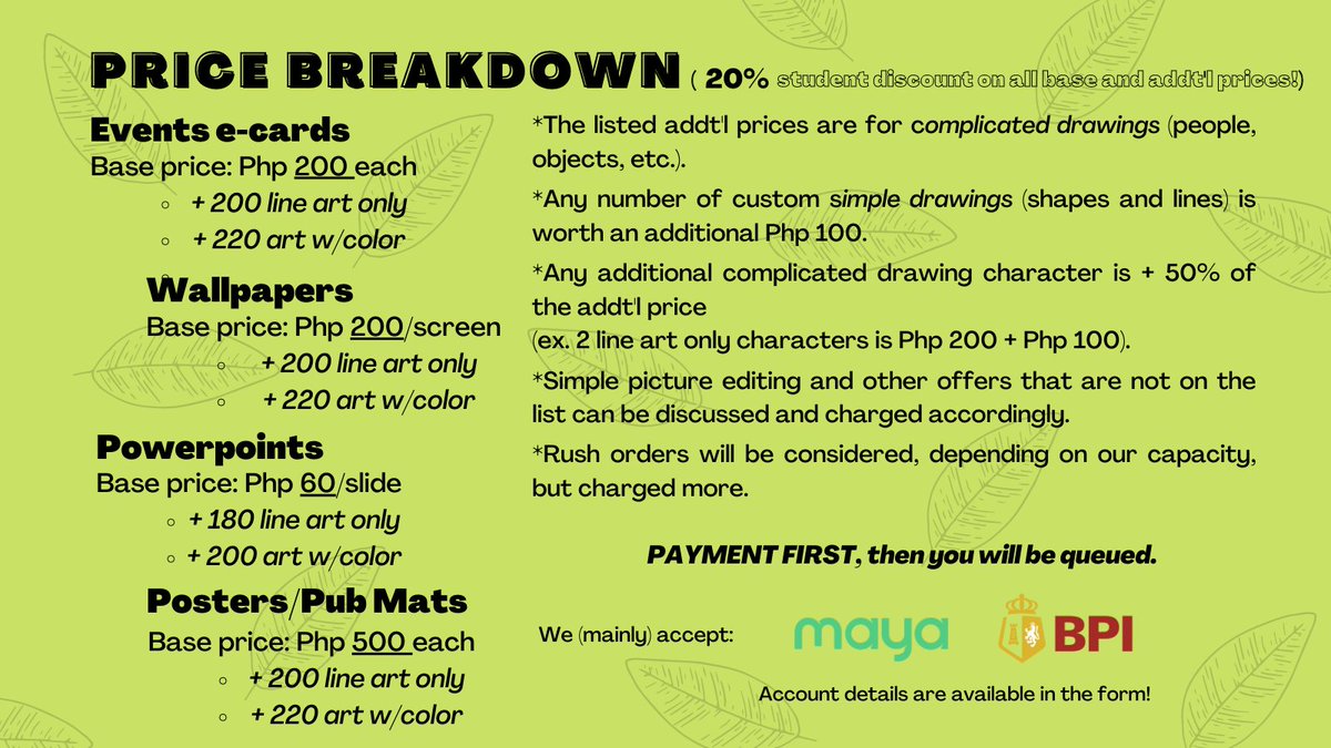 joney_joan's tweet photo. Need a bday card? Starting up a business? Student in need? Here is my EMERGENCY COMMS SHEET! This is for my friend, whom I'll be working with, who is currently a student and homeless, and in great need of income to get by day by day. 

Can take 6 for now. DM me for the form! https://t.co/j5tiHXosB0