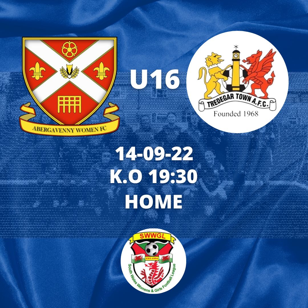 Abergavenny Women FC (@abergavennywfc) on Twitter photo WEDNESDAY our U1️⃣6️⃣ team host <a href="/AFCTredGirls/">Tredegar Town Women & Girls Section</a> in an SWWGL match ⚽
🏟️ Pen-Y-Pound
1️⃣4️⃣th Sept 2022
⏰ 19:30
<a href="/AberWFC_juniors/">Abergavenny Women FC Youth</a> <a href="/AberVoice/">Aberlad/Y Fenni Vice</a> <a href="/AberChronicle/">The Abergavenny Chro</a> <a href="/swwgl/">SWWGL</a> WEDNESDAY our U1️⃣6️⃣ team host <a href="/AFCTredGirls/">Tredegar Town Women & Girls Section</a> in an SWWGL match ⚽
🏟️ Pen-Y-Pound
1️⃣4️⃣th Sept 2022
⏰ 19:30
<a href="/AberWFC_juniors/">Abergavenny Women FC Youth</a> <a href="/AberVoice/">Aberlad/Y Fenni Vice</a> <a href="/AberChronicle/">The Abergavenny Chro</a> <a href="/swwgl/">SWWGL</a>