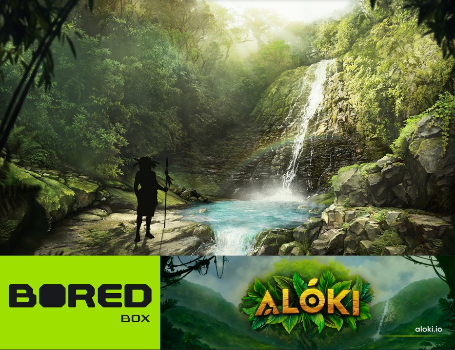 BoredBox_'s tweet photo. Join us tomorrow for an AMA with the team from @Aloki_io, an upcoming world-building game that pulls inspiration from the 750-acre Costa Rican jungle that the creators own and maintain! https://t.co/2vVW7rdzgJ https://t.co/j0mJmnKKYS