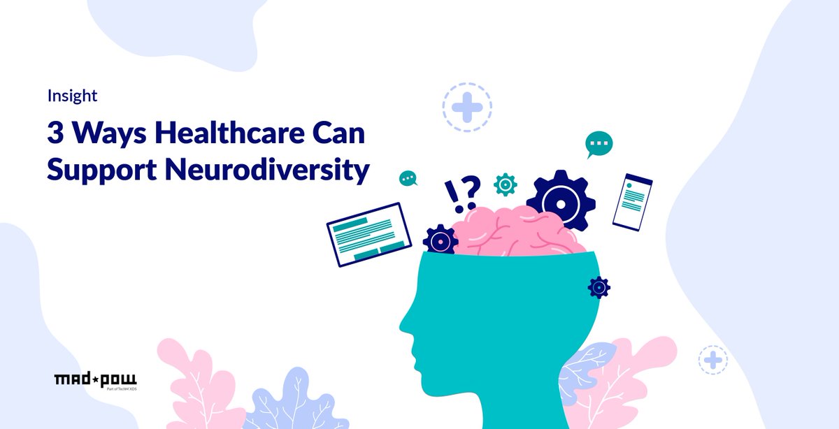 Lauren McAuliffe, Senior Visual Experience Designer here at Mad*Pow recently published an article on 3 Ways Healthcare Companies Can Support Neurodiversity. Check it out bit.ly/3U7o6sT

#experience #healthcare #health #neurodiversity