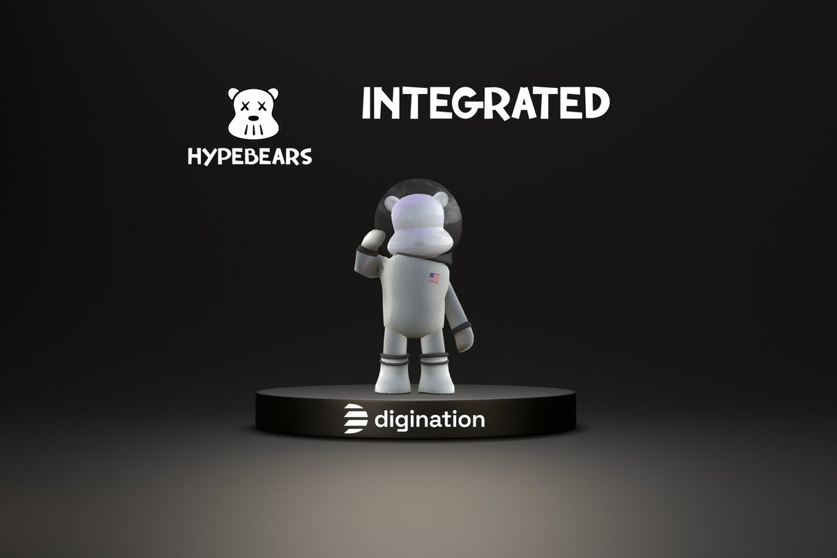 DigiNation is excited to announce the collaboration with the vibrant <a href="/hypebearsclub/">HYPEBEARS</a>  community. Holders of Hypebears will soon be able to play with the Hypebear character in DigiNation.

Collab GIVEAWAY of 3 x Hypebear NFTs is live now at twitterscan.com/view/r/DigiNat…