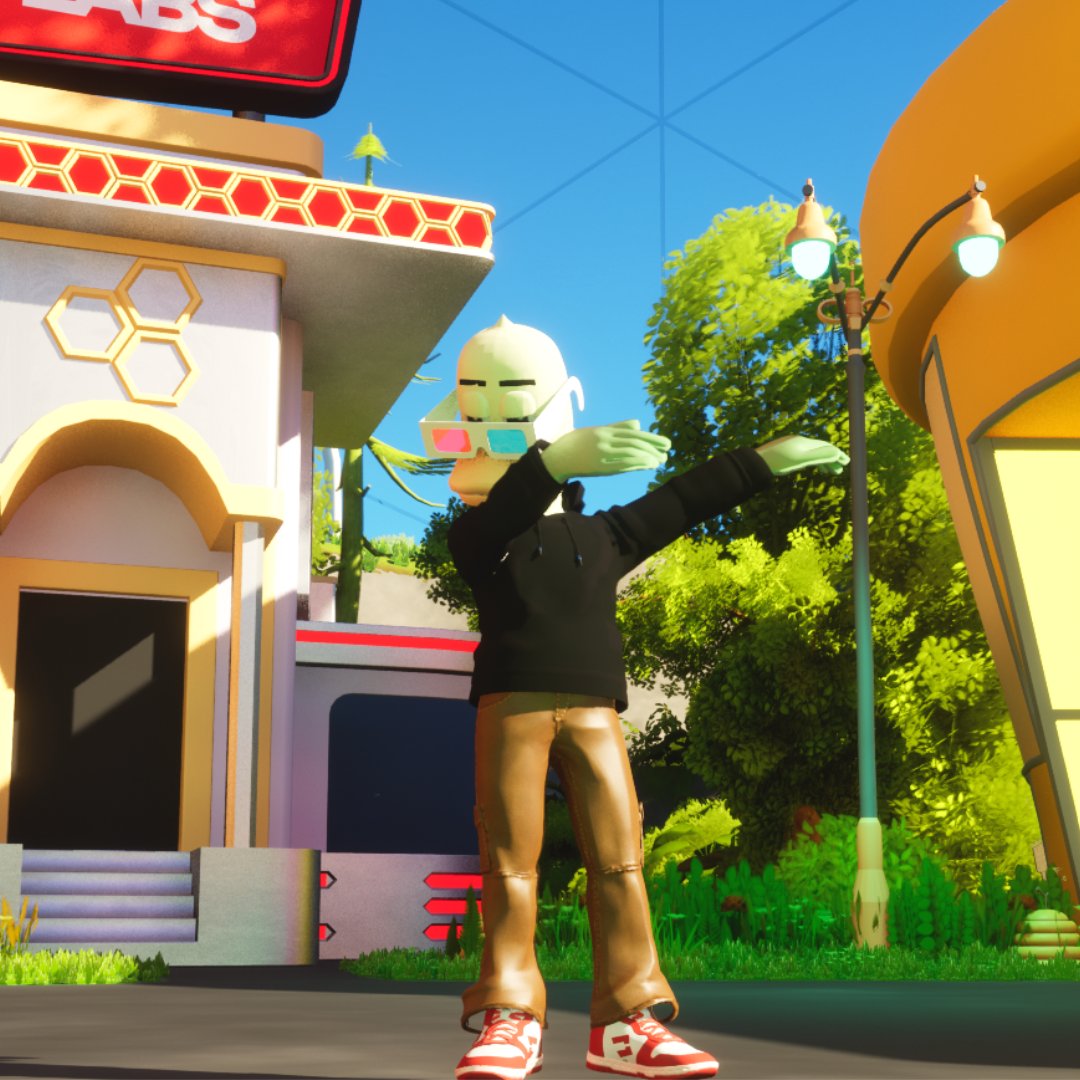 Ducks doing dabs in Honeywood 🍯🌬️

#NFTChat #Metaverse #Colonists #Demo