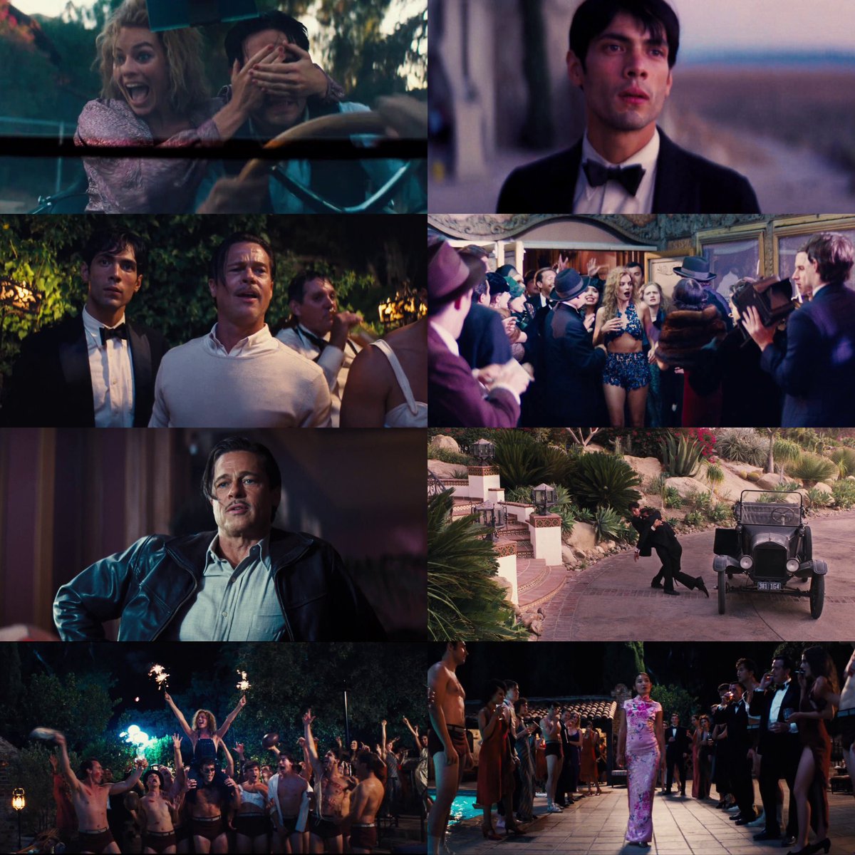 SolaceCinema's tweet photo. The color palette of Damien Chazelle’s BABYLON ✨ https://t.co/u0EJvxt1i5
