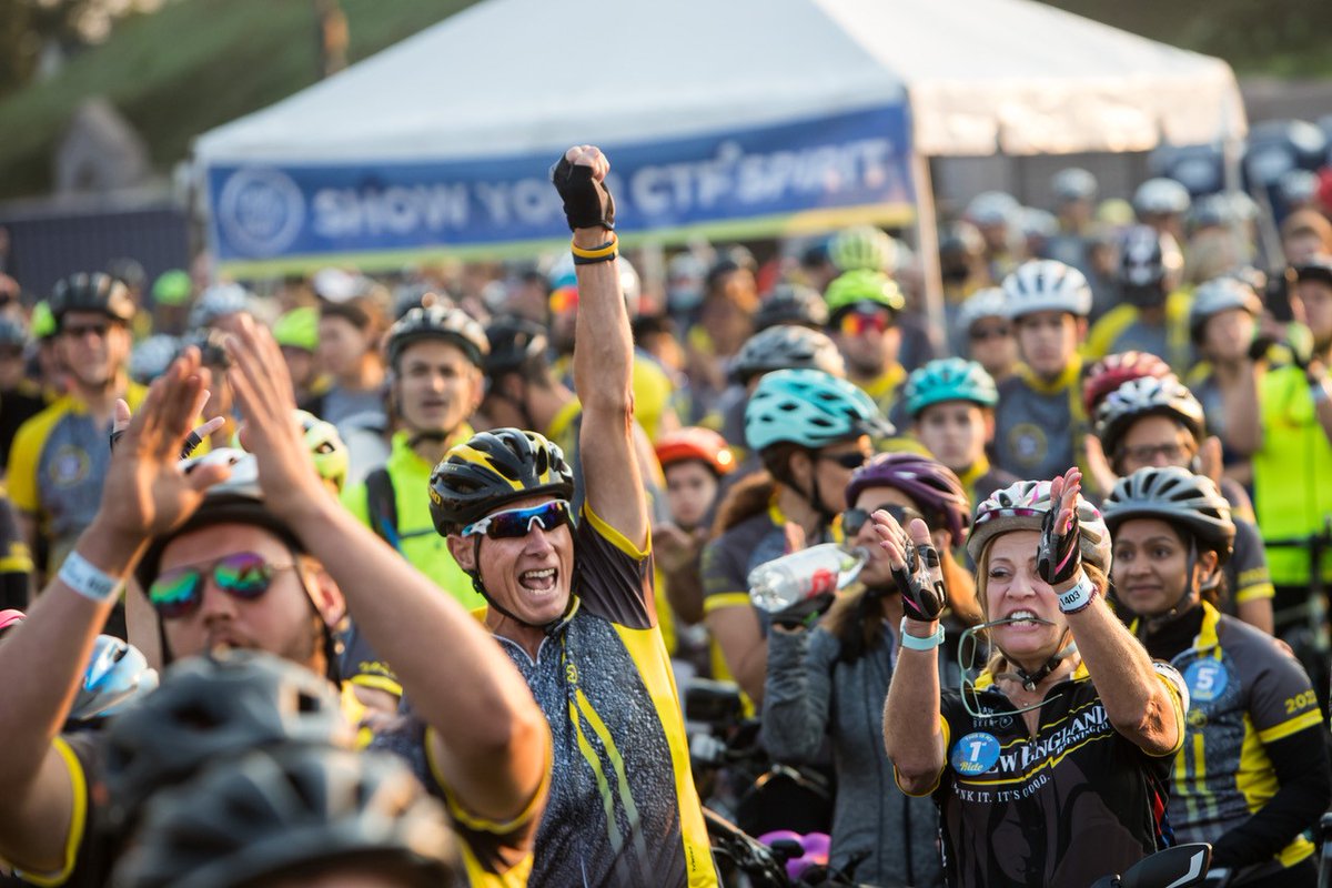 GreenHosp's tweet photo. Thank you to all the riders and donors who came out to support the @CTFRide benefitting research and care at @SmilowCancer Hospital and Yale Cancer Center. #closertofree https://t.co/YhgHnNhCFf